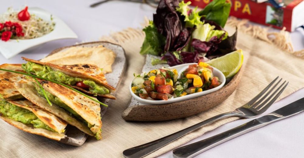 Guides - Meal with Tortillas and Vegetables