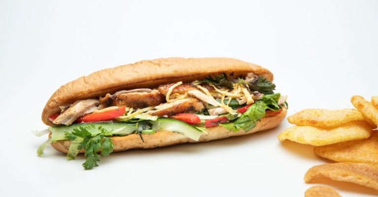 Combo - Close-up Photo of Baguette Sandwich