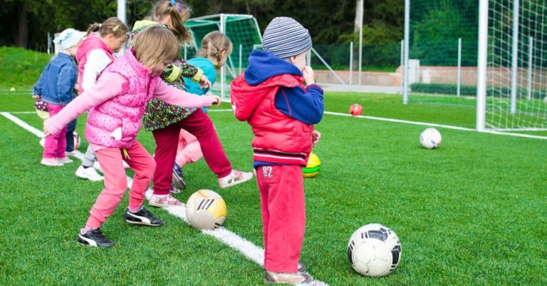 Activities - Toddler Playing Soccer