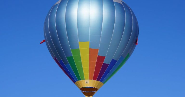 Experience - Hot Air Balloon Flying Against Blue Sky